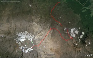 Kilimanjaro GPS Data Set